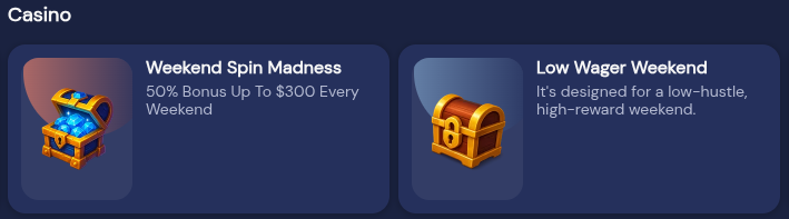 SlotNeo Casino Recurring Bonuses